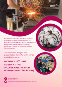 Public Consultation on Artwork Design @ Barton-le-Clay Village Hall